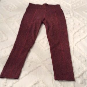 Halston. Purple leggings xs